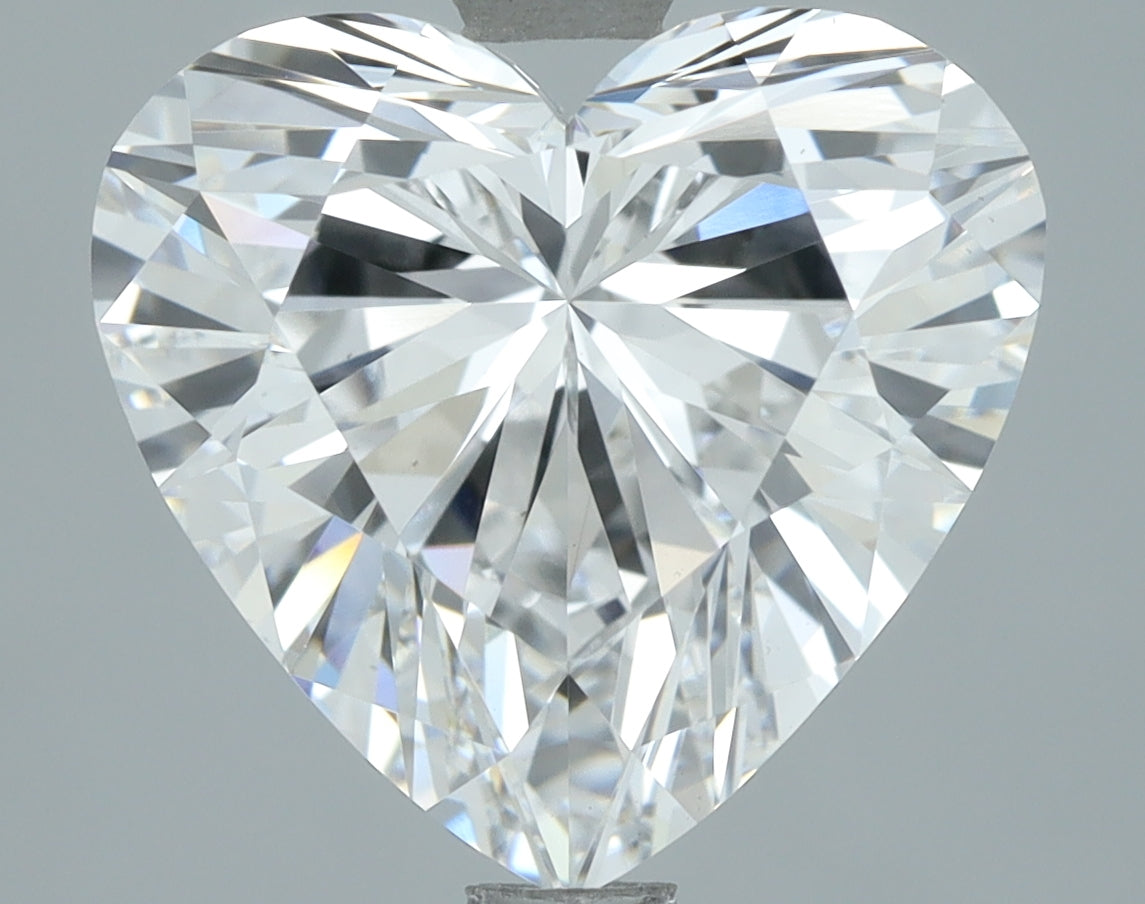 Lab-Grown 3.06 Carat Heart Shape Diamond color D Clarity VS1, precious stones, engagement diamonds