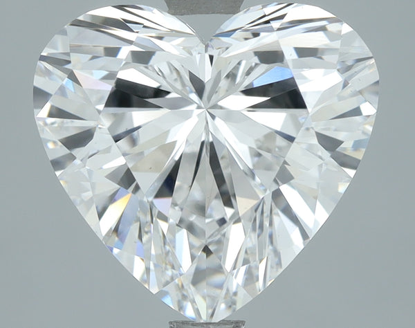 Lab-Grown 3.06 Carat Heart Shape Diamond color D Clarity VS1, precious stones, engagement diamonds