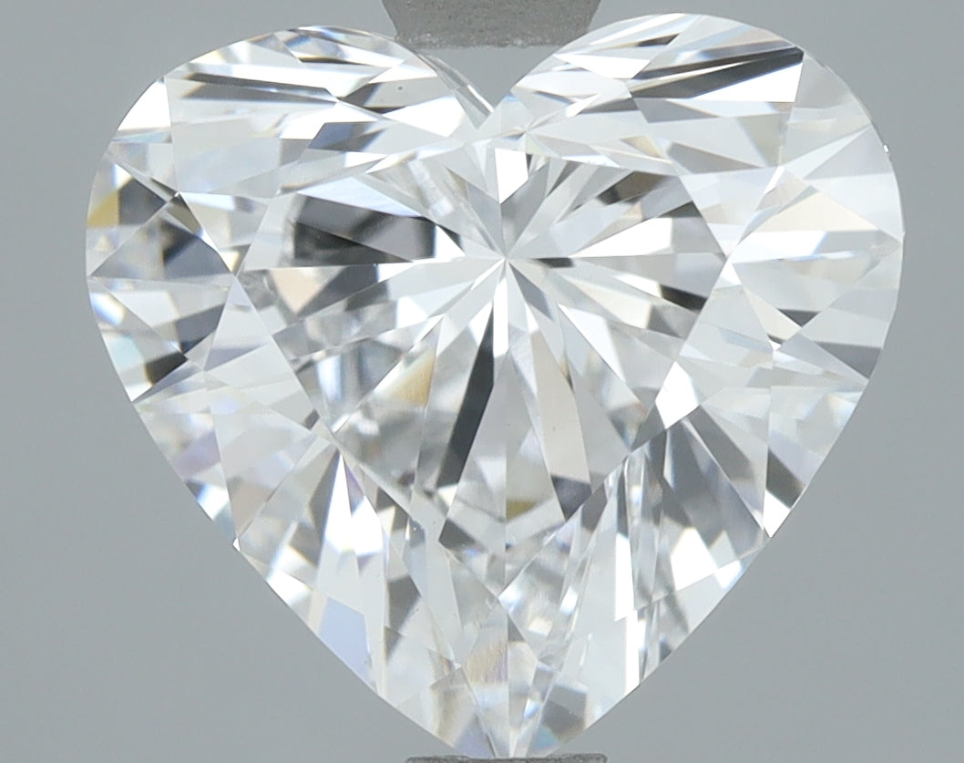 Lab-Grown 2.23 Carat Heart Shape Diamond color D Clarity VS1, precious stones, engagement diamonds