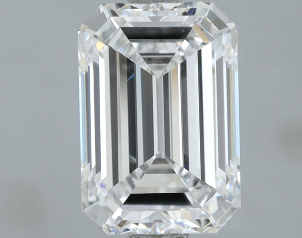 Lab-Grown 2.01 Carat Emerald Cut Diamond color E Clarity VVS2, precious stones, engagement diamonds