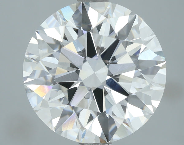 Lab-Grown 3.45 Carat Round Brilliant Diamond color E Clarity VVS2, precious stones, engagement diamonds