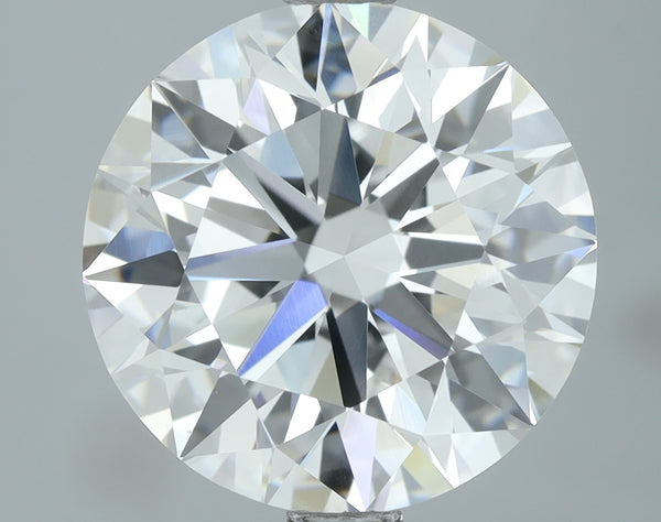 Lab-Grown 3.63 Carat Round Brilliant Diamond color E Clarity VVS2, precious stones, engagement diamonds