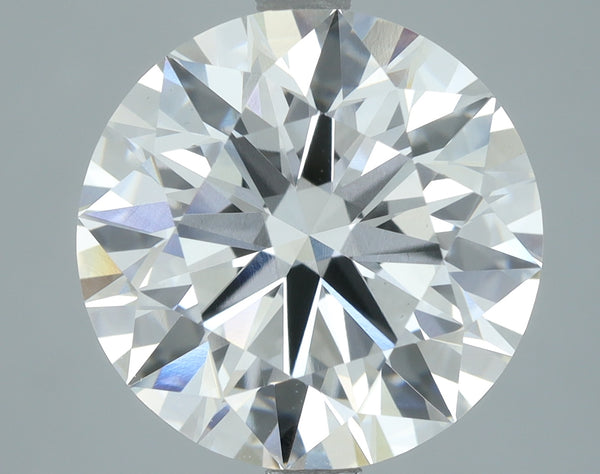 Lab-Grown 4.59 Carat Round Brilliant Diamond color E Clarity VVS2, precious stones, engagement diamonds