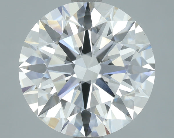 Lab-Grown 3.39 Carat Round Brilliant Diamond color E Clarity VS1, precious stones, engagement diamonds