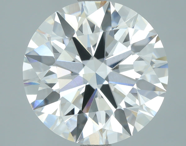 Lab-Grown 4.09 Carat Round Brilliant Diamond color E Clarity VS1, precious stones, engagement diamonds