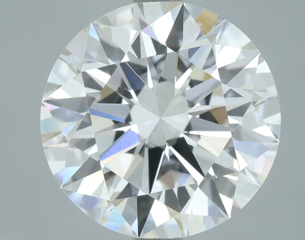 Lab-Grown 4.45 Carat Round Brilliant Diamond color E Clarity VVS2, precious stones, engagement diamonds