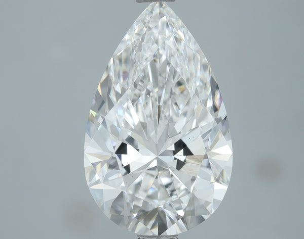 Lab-Grown 3.03 Carat Pear Shape Diamond color E Clarity VS2, precious stones, engagement diamonds