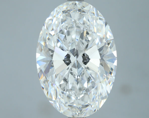 Lab-Grown 6.21 Carat Oval Shape Diamond color E Clarity VS1, precious stones, engagement diamonds
