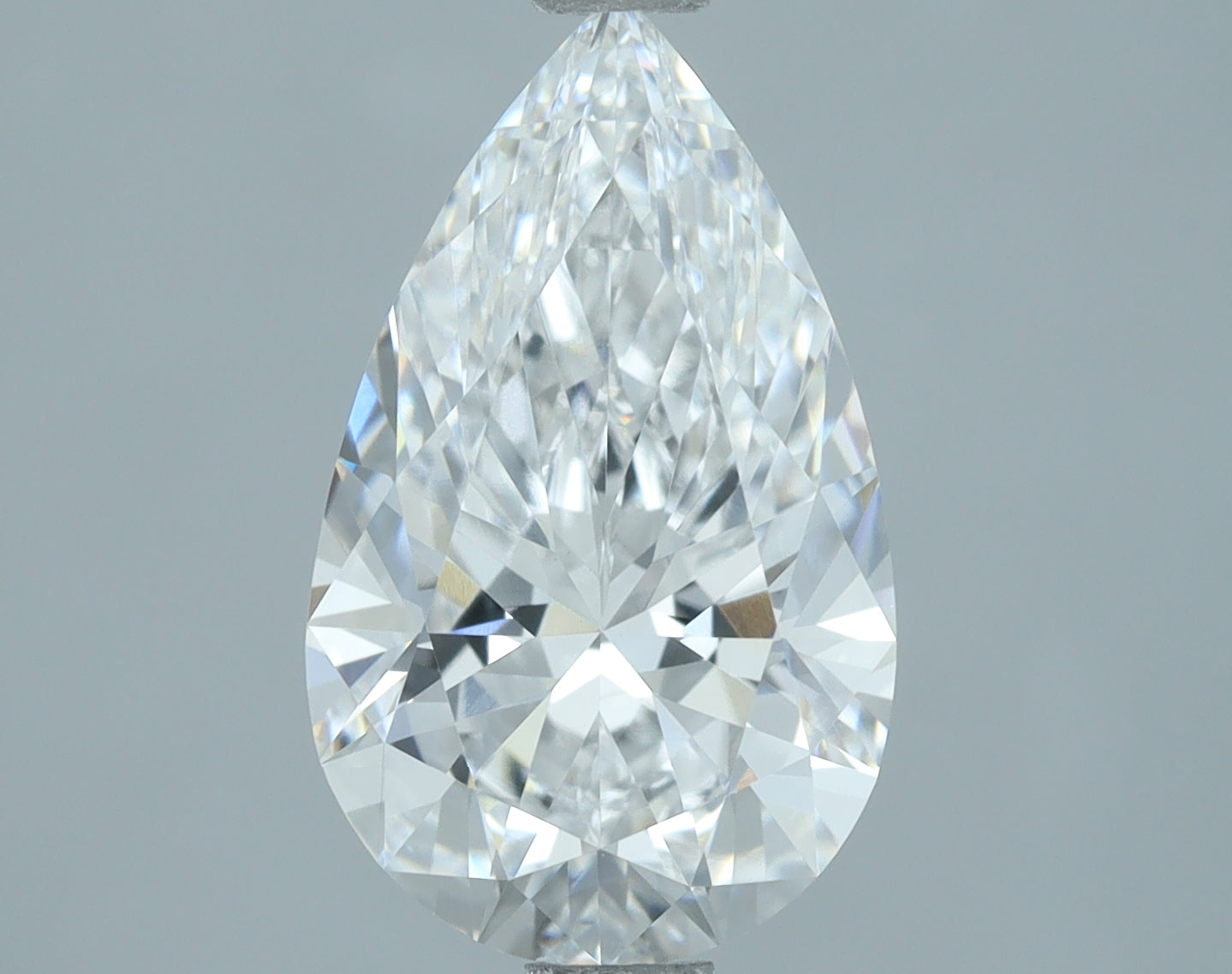 Lab-Grown 2.09 Carat Pear Shape Diamond color E Clarity VVS2, precious stones, engagement diamonds