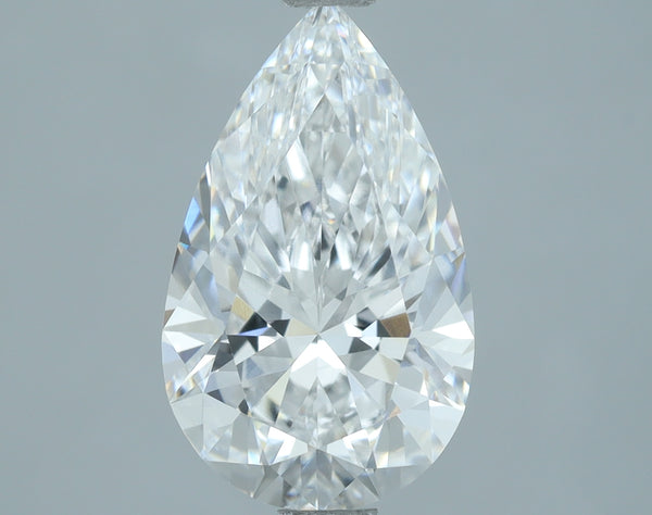 Lab-Grown 2.09 Carat Pear Shape Diamond color E Clarity VVS2, precious stones, engagement diamonds