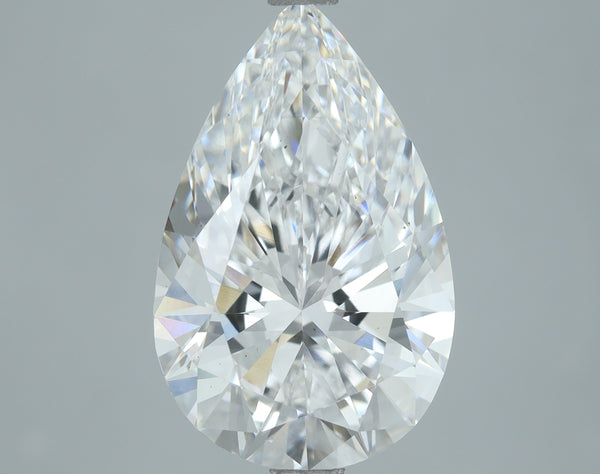 Lab-Grown 4.01 Carat Pear Shape Diamond color D Clarity VS2, precious stones, engagement diamonds