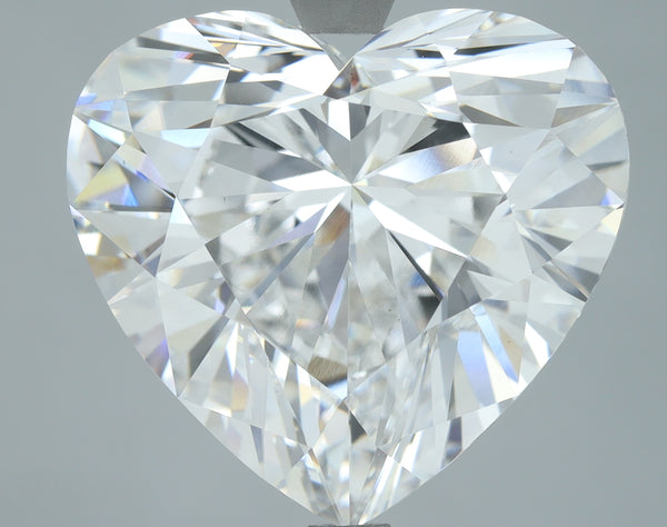 Lab-Grown 9.88 Carat Heart Shape Diamond color E Clarity VS1, precious stones, engagement diamonds