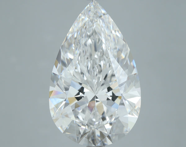 Lab-Grown 7.02 Carat Pear Shape Diamond color E Clarity VS1, precious stones, engagement diamonds
