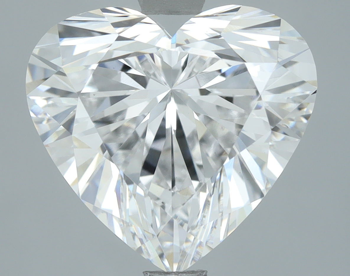 Lab-Grown 3.35 Carat Heart Shape Diamond color D Clarity VS1, precious stones, engagement diamonds