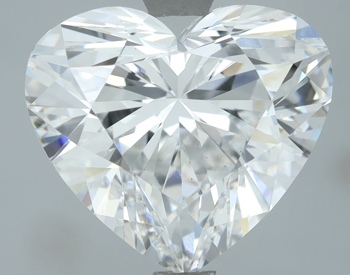 Lab-Grown 3.43 Carat Heart Shape Diamond color D Clarity VS1, precious stones, engagement diamonds