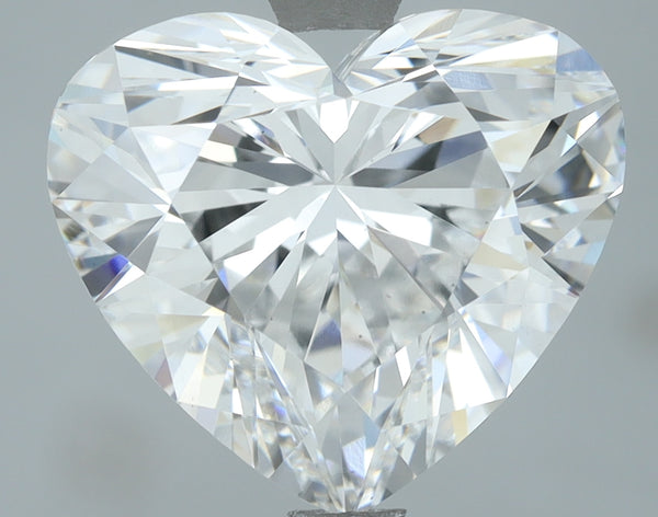 Lab-Grown 3.43 Carat Heart Shape Diamond color D Clarity VS1, precious stones, engagement diamonds