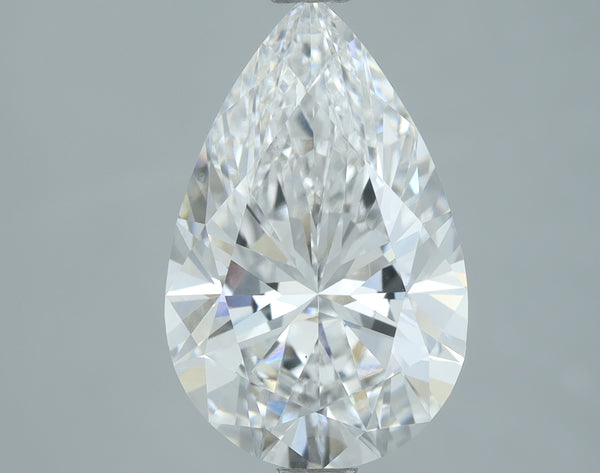 Lab-Grown 3.05 Carat Pear Shape Diamond color E Clarity VS1, precious stones, engagement diamonds