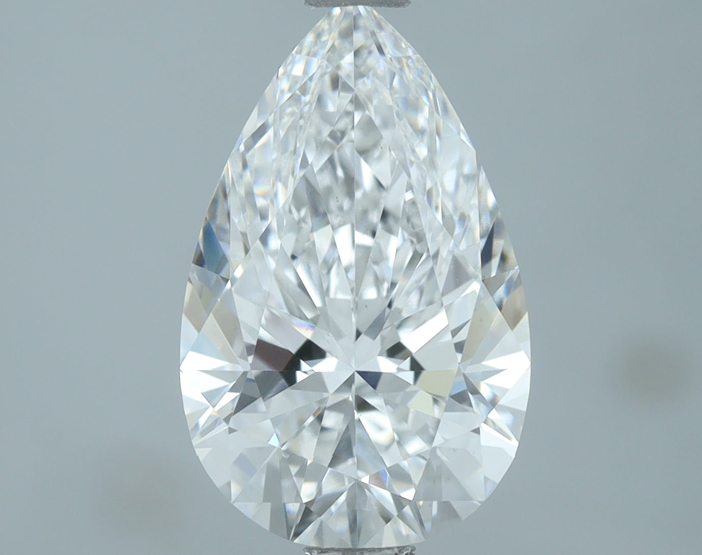 Lab-Grown 2.06 Carat Pear Shape Diamond color D Clarity VS1, precious stones, engagement diamonds