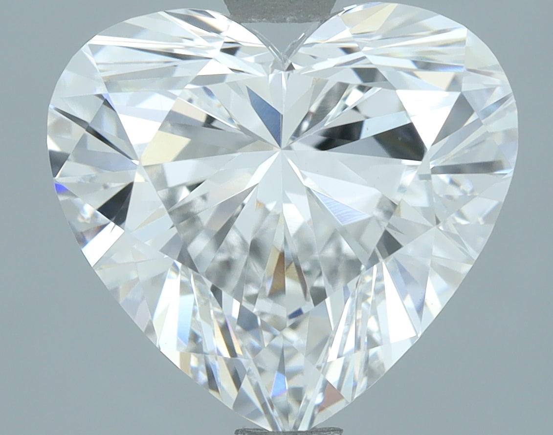 Lab-Grown 2.96 Carat Heart Shape Diamond color E Clarity VVS2, precious stones, engagement diamonds