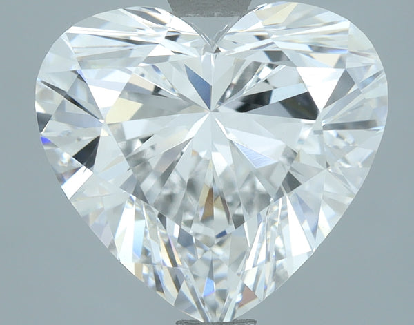 Lab-Grown 2.96 Carat Heart Shape Diamond color E Clarity VVS2, precious stones, engagement diamonds