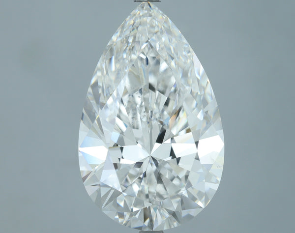 Lab-Grown 10.01 Carat Pear Shape Diamond color F Clarity VS2, precious stones, engagement diamonds