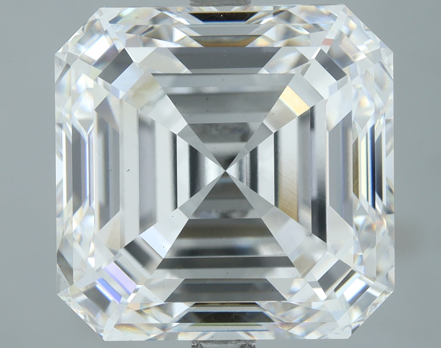 Lab-Grown 10.03 Carat Asscher Cut Diamond color E Clarity VS1, precious stones, engagement diamonds