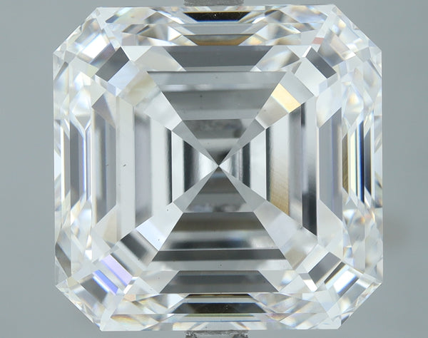 Lab-Grown 10.03 Carat Asscher Cut Diamond color E Clarity VS1, precious stones, engagement diamonds
