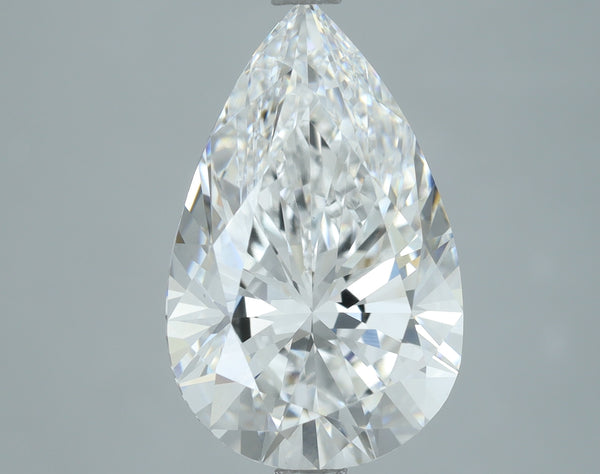 Lab-Grown 4.03 Carat Pear Shape Diamond color D Clarity VS1, precious stones, engagement diamonds