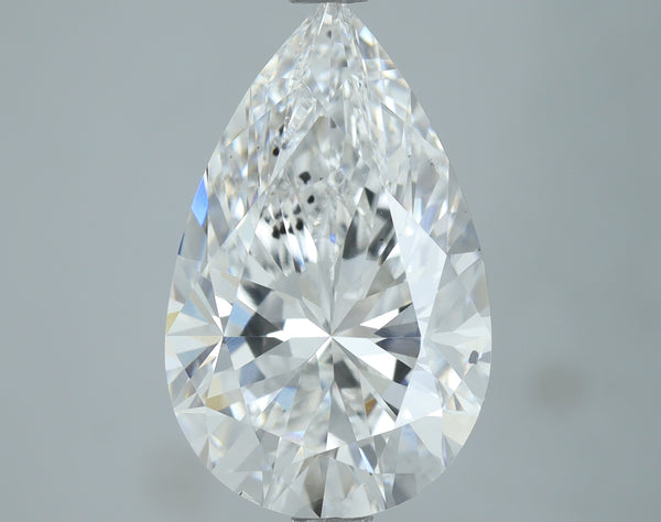 Lab-Grown 4.01 Carat Pear Shape Diamond color E Clarity SI1, precious stones, engagement diamonds