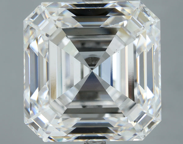 Lab-Grown 17.49 Carat Asscher Cut Diamond color E Clarity VS2, precious stones, engagement diamonds