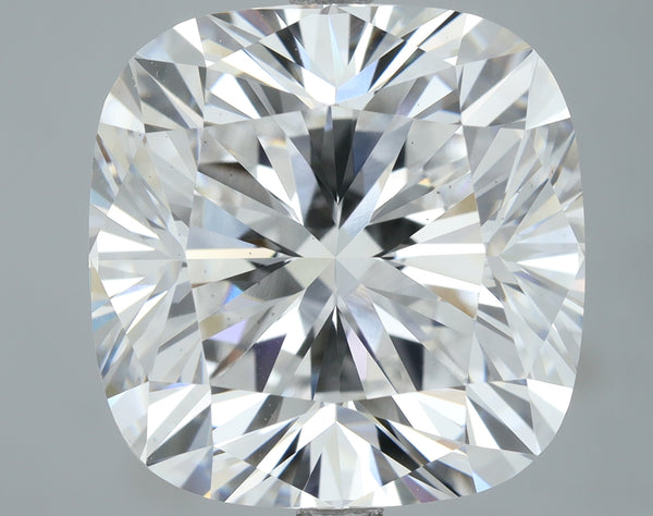 Lab-Grown 10.13 Carat Cushion Brilliant Diamond color F Clarity VS1, precious stones, engagement diamonds