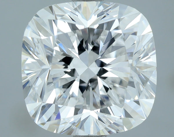 Lab-Grown 3.64 Carat Cushion Brilliant Diamond color D Clarity VS1, precious stones, engagement diamonds