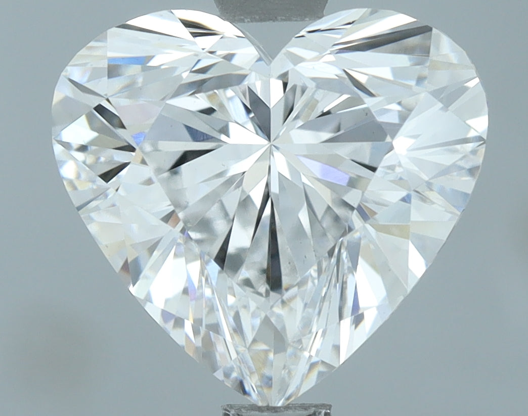 Lab-Grown 2.18 Carat Heart Shape Diamond color D Clarity VS1, precious stones, engagement diamonds