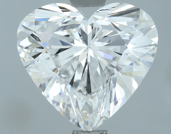 Lab-Grown 2.18 Carat Heart Shape Diamond color D Clarity VS1, precious stones, engagement diamonds