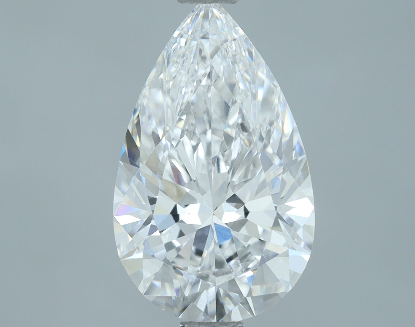 Lab-Grown 2.01 Carat Pear Shape Diamond color E Clarity VVS2, precious stones, engagement diamonds