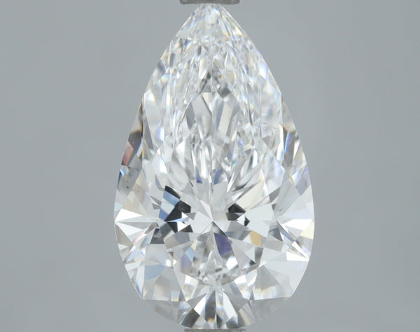 Lab-Grown 2.06 Carat Pear Shape Diamond color D Clarity VS1, precious stones, engagement diamonds