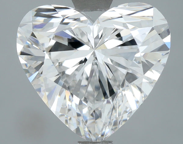 Lab-Grown 2.65 Carat Heart Shape Diamond color D Clarity VVS2, precious stones, engagement diamonds