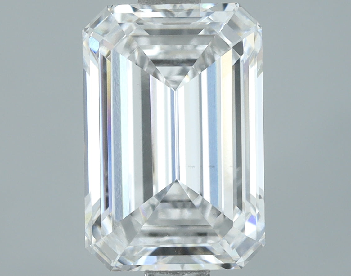 Lab-Grown 2.02 Carat Emerald Cut Diamond color E Clarity VS2, precious stones, engagement diamonds