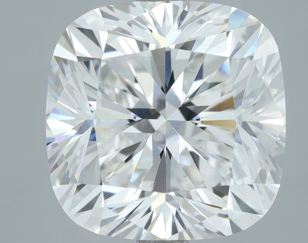 Lab-Grown 5.06 Carat Cushion Brilliant Diamond color E Clarity VS1, precious stones, engagement diamonds