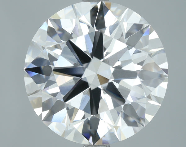 Lab-Grown 6.03 Carat Round Brilliant Diamond color E Clarity VVS2, precious stones, engagement diamonds