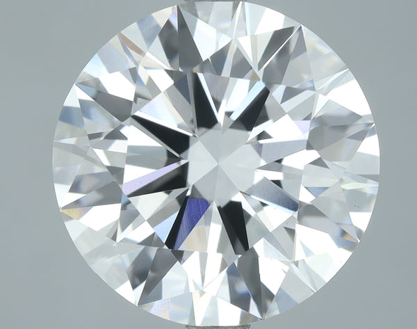 Lab-Grown 5.02 Carat Round Brilliant Diamond color E Clarity VS1, precious stones, engagement diamonds