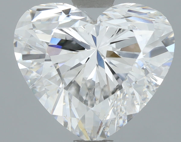 Lab-Grown 2.00 Carat Heart Shape Diamond color E Clarity VS1, precious stones, engagement diamonds