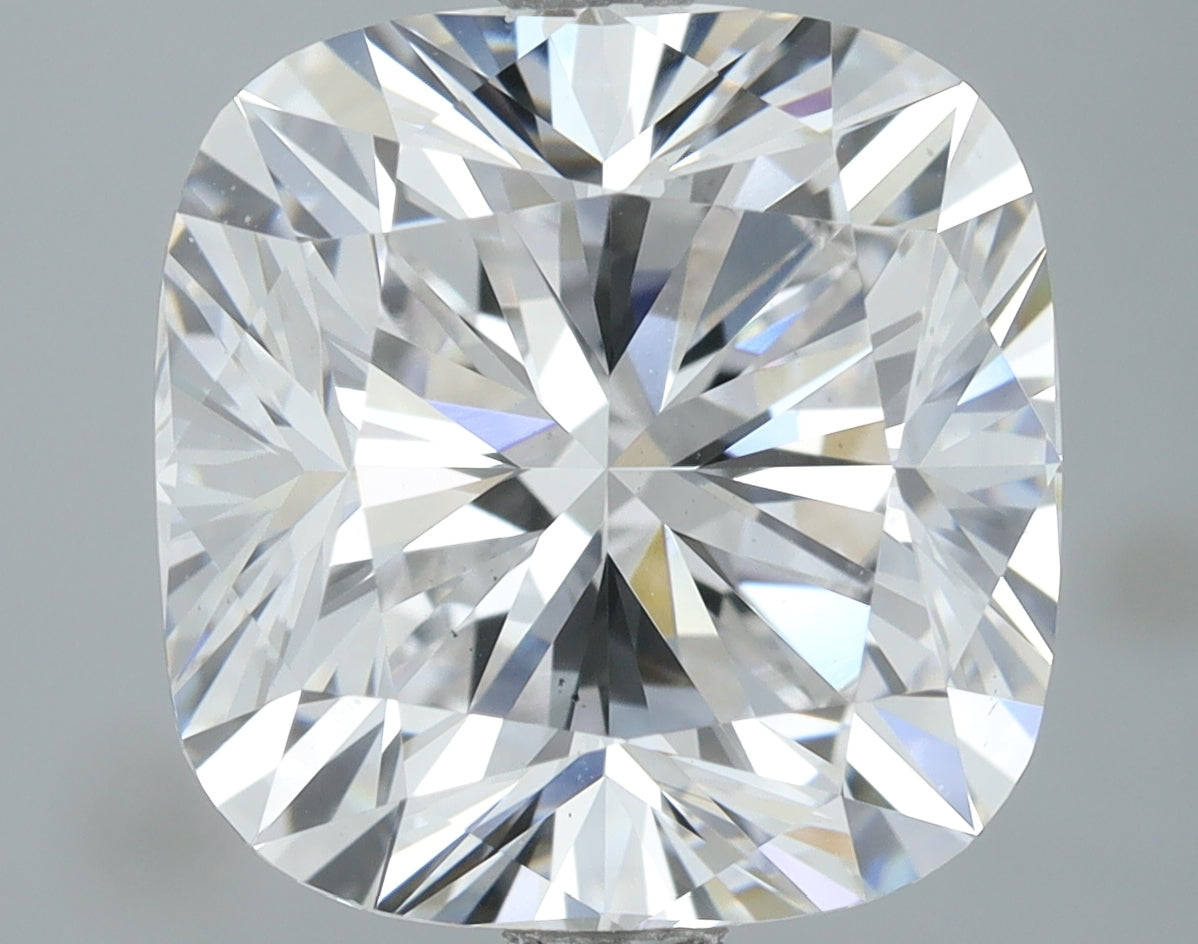 Lab-Grown 4.00 Carat Cushion Brilliant Diamond color E Clarity VS1, precious stones, engagement diamonds