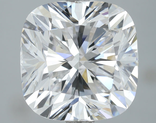 Lab-Grown 4.00 Carat Cushion Brilliant Diamond color E Clarity VS1, precious stones, engagement diamonds