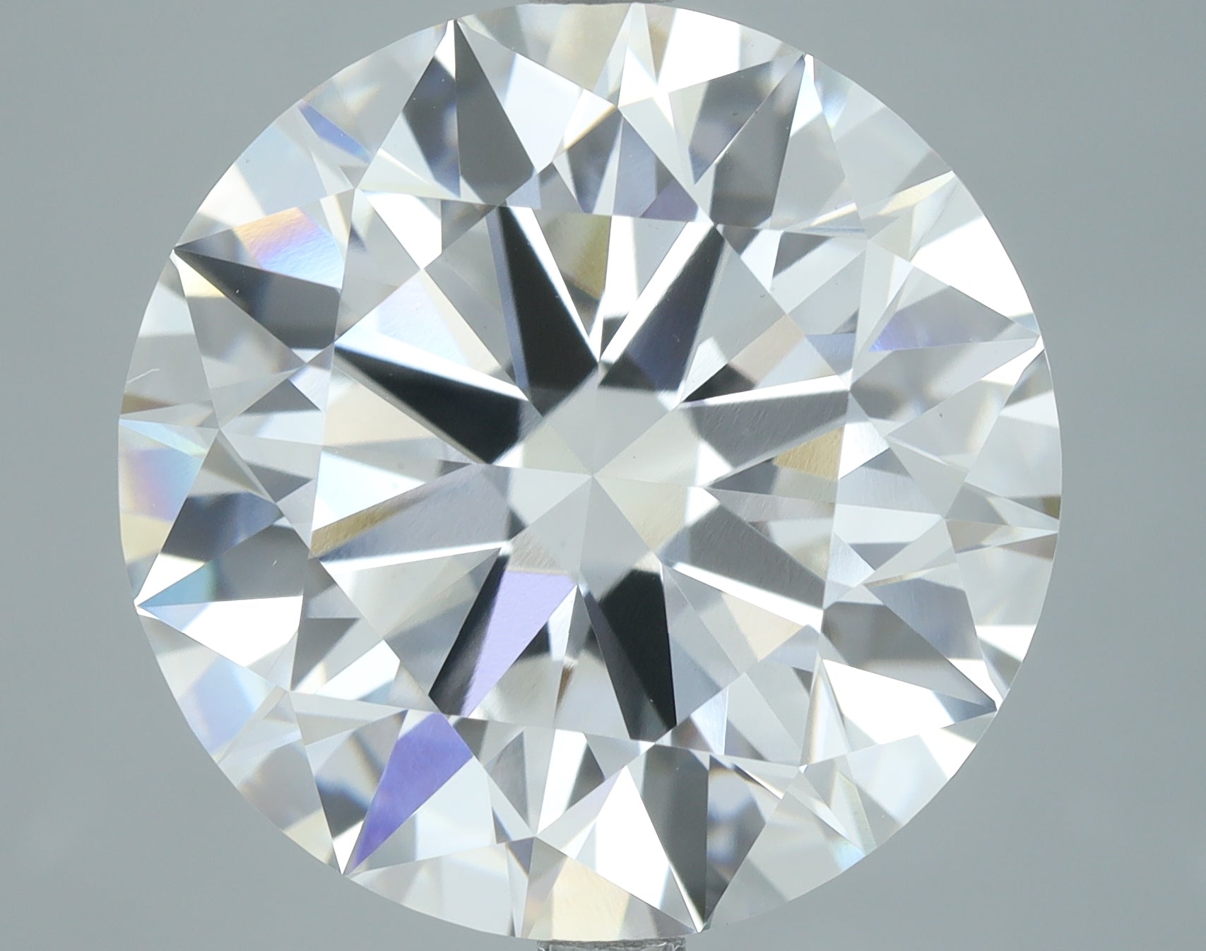 Lab-Grown 10.11 Carat Round Brilliant Diamond color E Clarity VVS2, precious stones, engagement diamonds