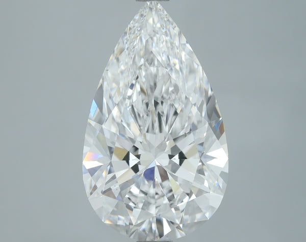 Lab-Grown 4.02 Carat Pear Shape Diamond color D Clarity VS1, precious stones, engagement diamonds