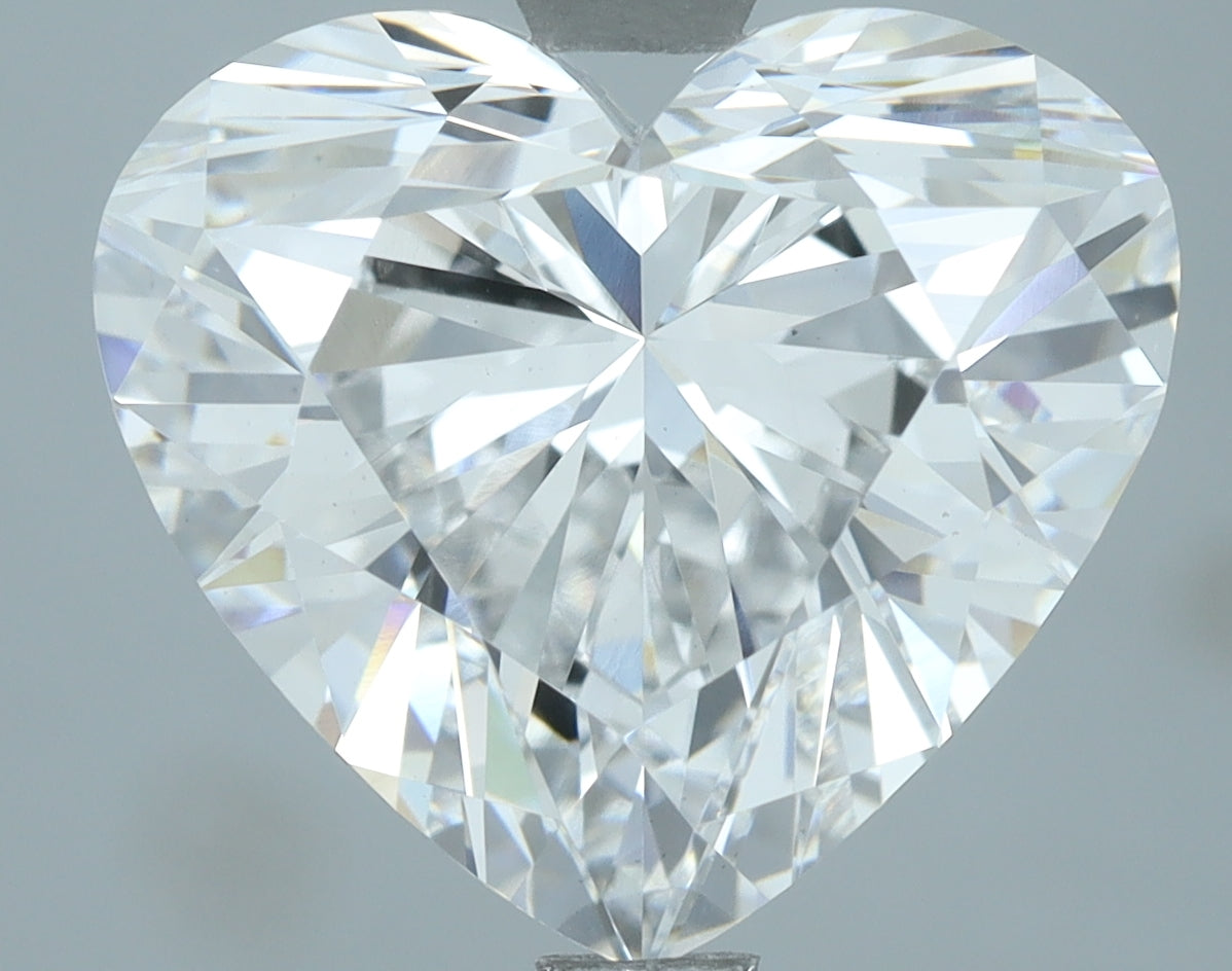Lab-Grown 3.72 Carat Heart Shape Diamond color D Clarity VS1, precious stones, engagement diamonds
