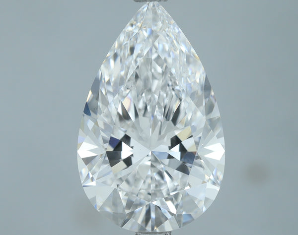 Lab-Grown 4.08 Carat Pear Shape Diamond color D Clarity VS1, precious stones, engagement diamonds