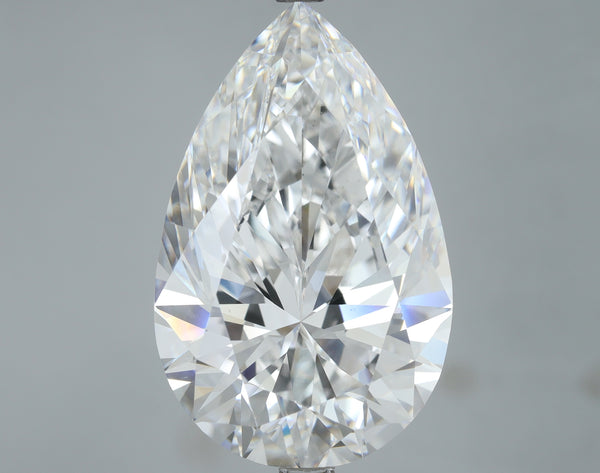 Lab-Grown 10.12 Carat Pear Shape Diamond color E Clarity VS1, precious stones, engagement diamonds