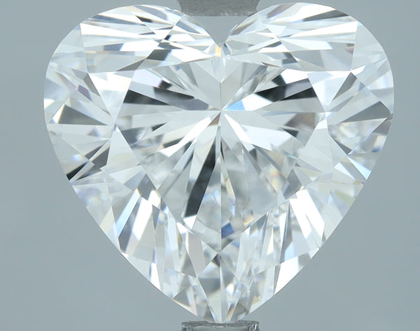 Lab-Grown 3.17 Carat Heart Shape Diamond color D Clarity VVS2, precious stones, engagement diamonds